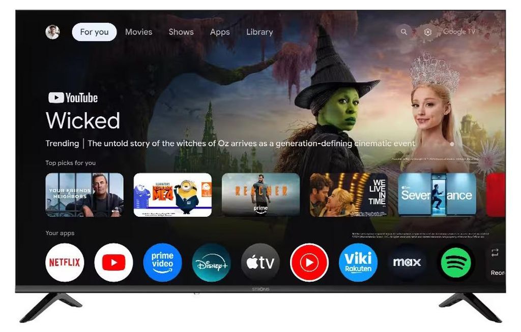 Strong SRT55UH7773 TV 139,7 cm (55") 4K Ultra HD Smart TV Image du produit 