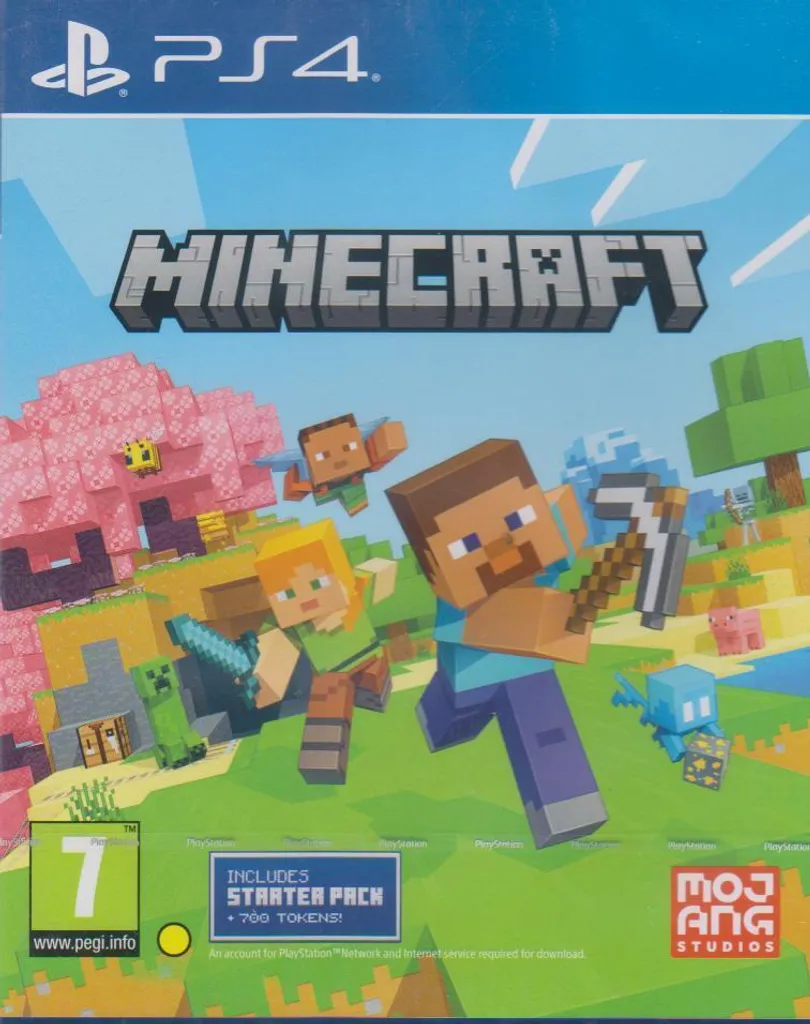 Jeu Minecraft Starter Collection PS4 - Pack d'aventure complet Sony