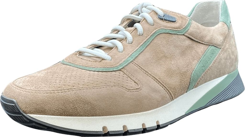 Gabor Sportliche Schnürschuhe Goat Suede Taupe Herren 31353237393339 Beige 42 EU