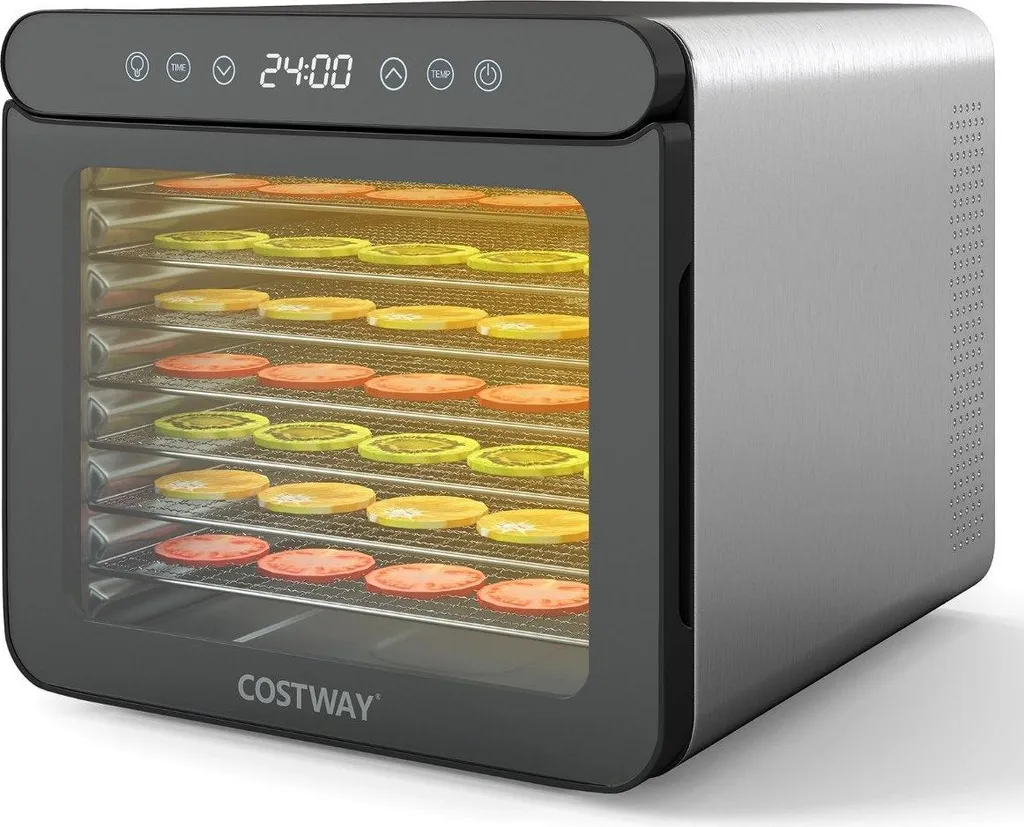 Machine à déshydrater les aliments 600W - 7 grilles inox et 24h auto