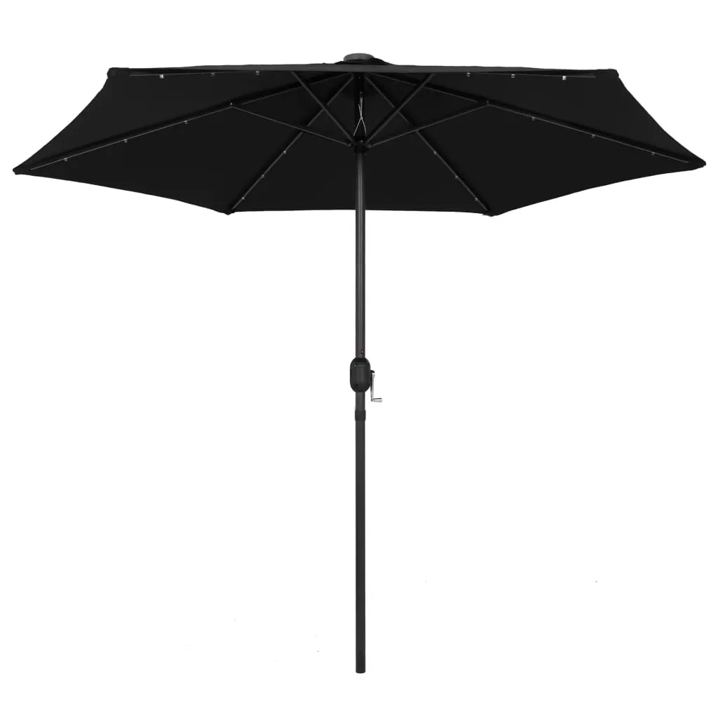 Ombrellone LED vidaXL Alluminio 270cm - Ombra Sicura per Famiglie