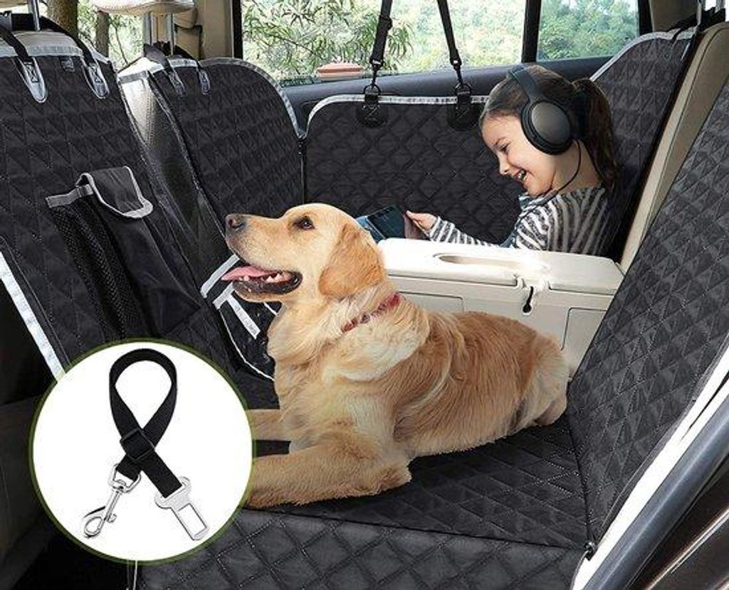 Hundedeckung für den Kofferraum - wasserdichter Kofferraumdeckel für Hunde / universelle Hundefußmatte / Anti-Slip und langlebig
