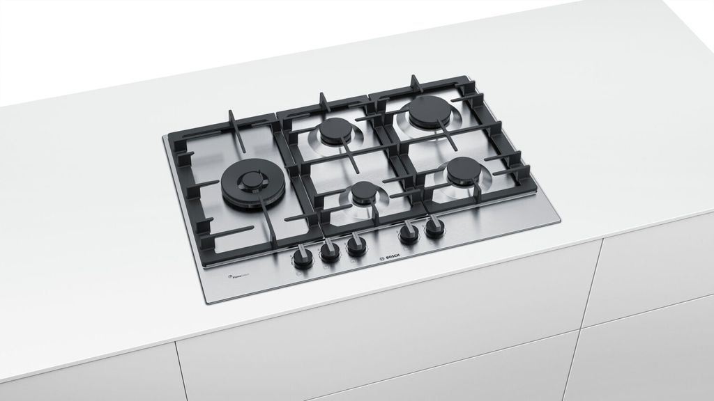 Bosch Serie 6 Pcs7a5b90 Gasherd 75 Cm Silber  Silber One Produktbild 7
