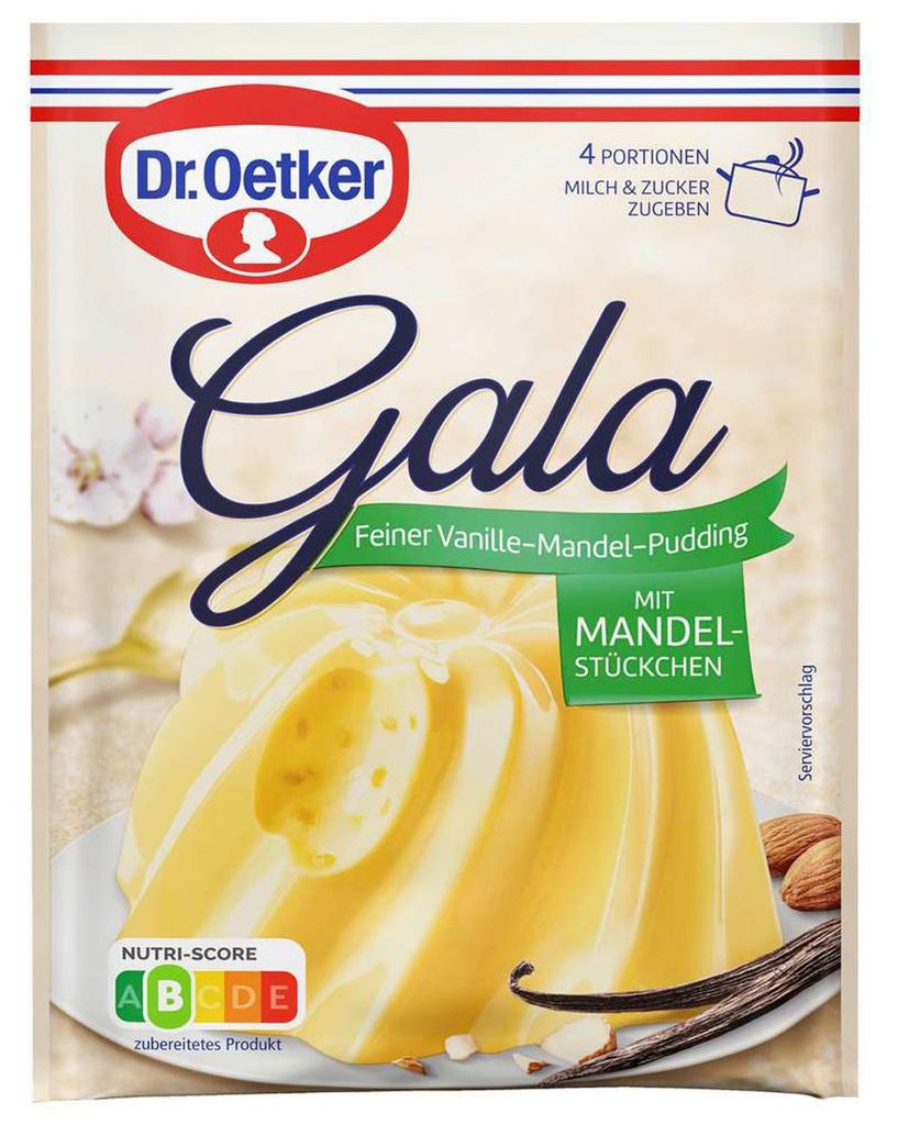 Dr Oetker Gala delikatny budyń waniliowo-migdałowy Zdjęcie produktu 