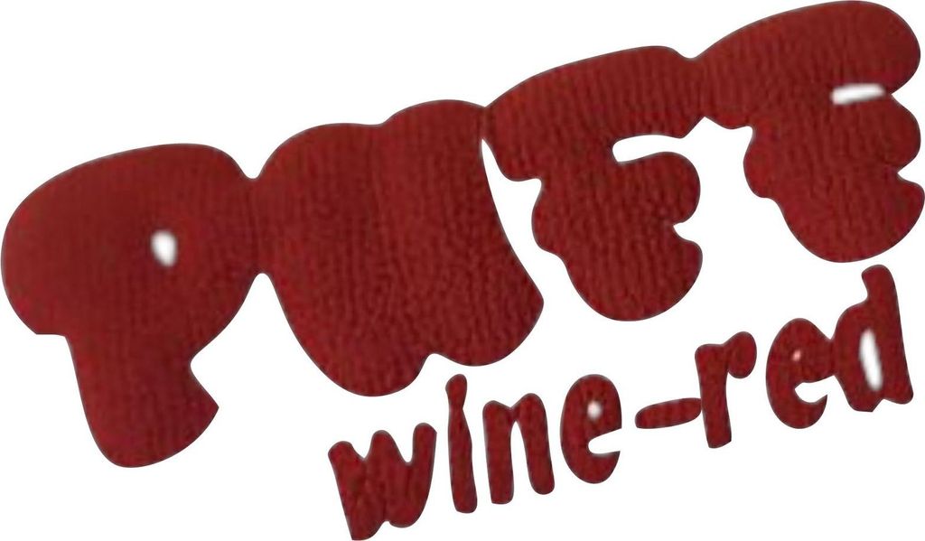 Signmart - PUFF Flexfolie / HTV in 20 x 30cm - WINE RED Produktbild 