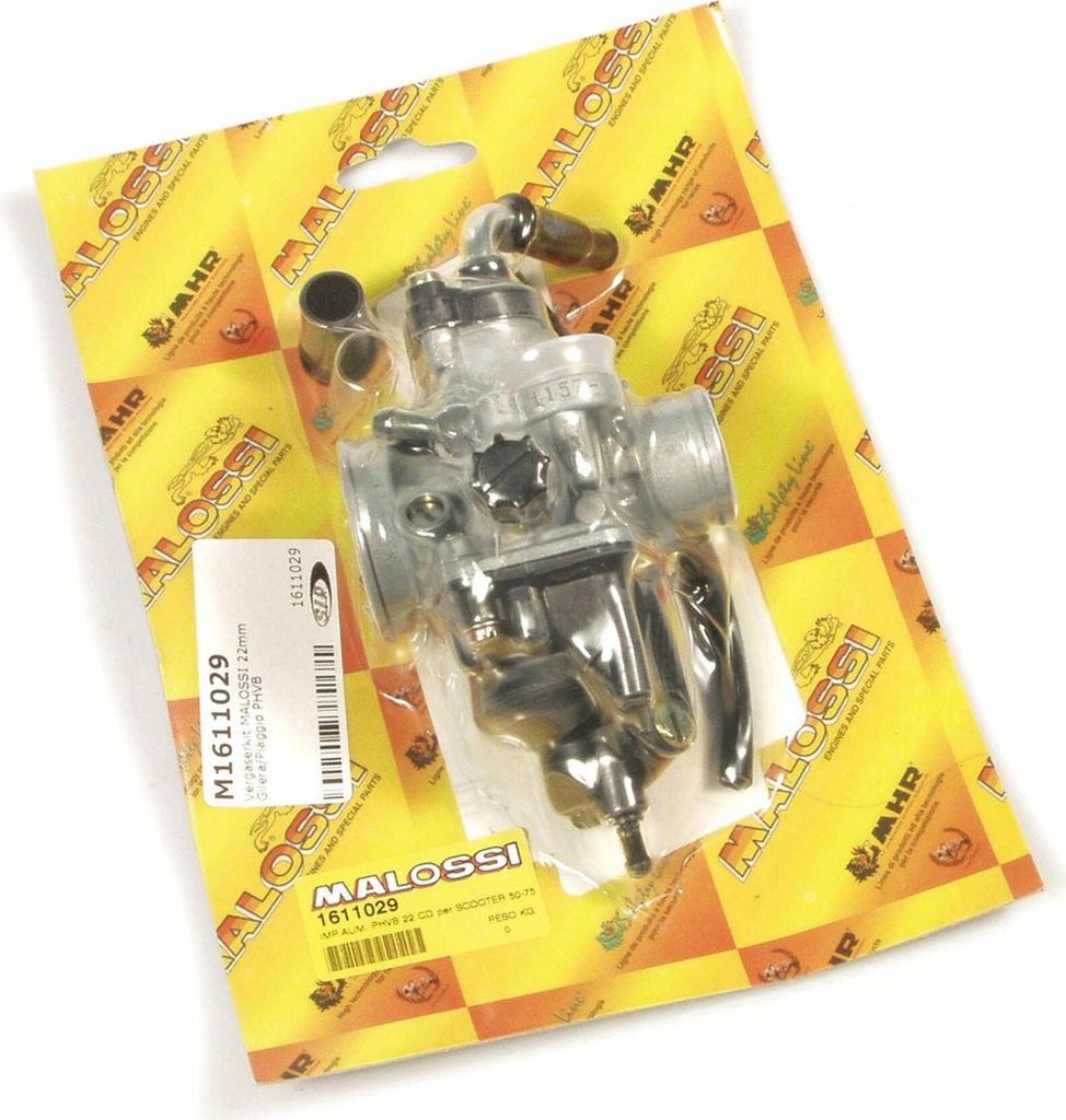 Vergaserkit Malossi PHVB 22 CD für Derbi, Piaggio, Gilera, Vespa
