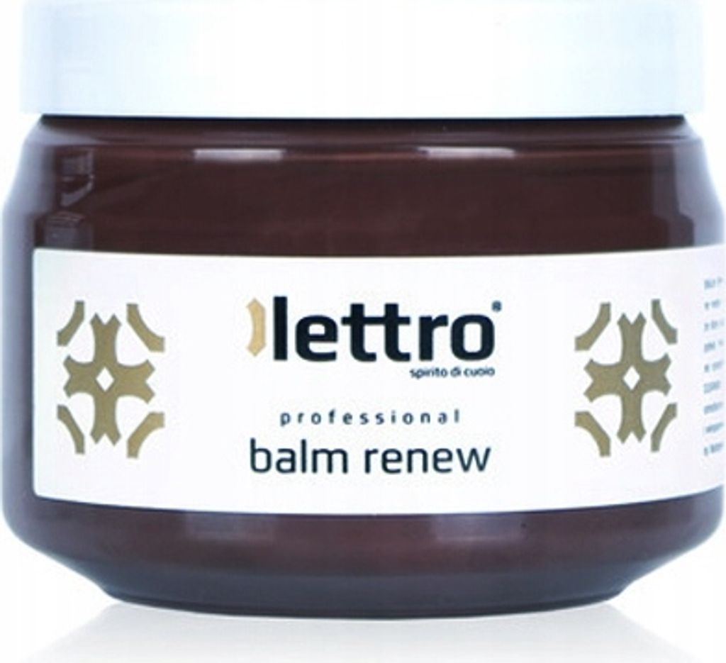 Balsam für Lederschuhe, Jacken, Möbel - Lettro Balm Renew
