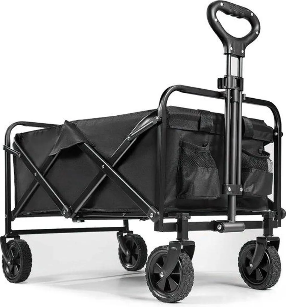 Chariot de plage pliable : fini les charges lourdes et le mal de dos