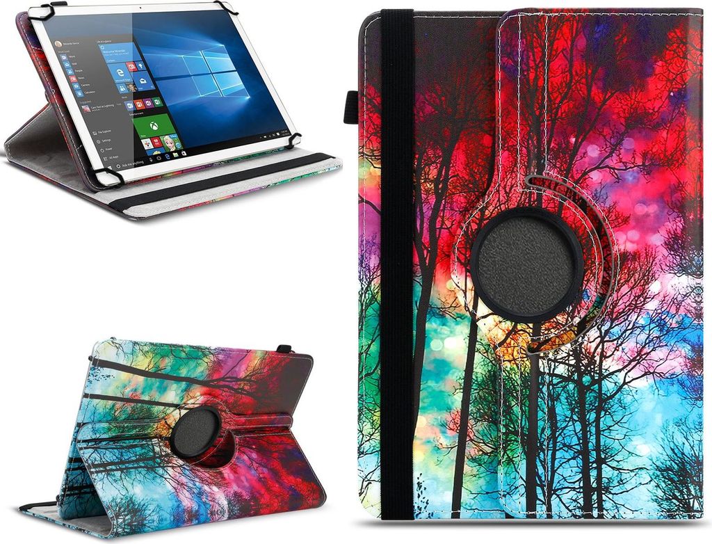 Tablet Hülle für TOSCIDO 4G LTE Tasche Schutzhülle Case Cover 10 Zoll DrehbarFarben:Motiv 20