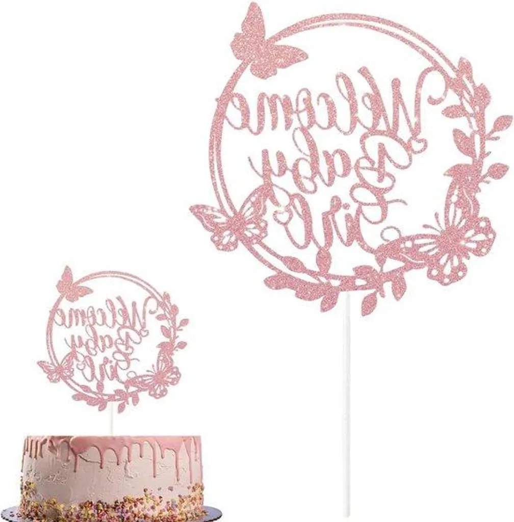 Paillettes rose doré biodégradables : déco de fête prénatale sans déchet