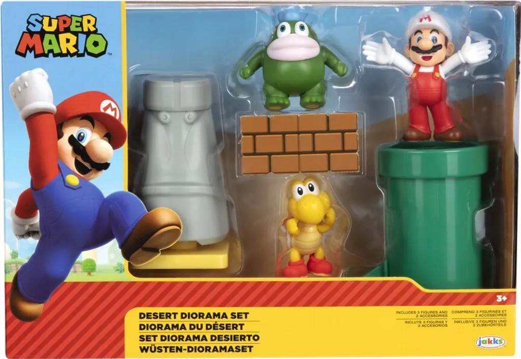 Complétez votre Collection : Set 5 Figurines Super Mario Diorama 6 cm