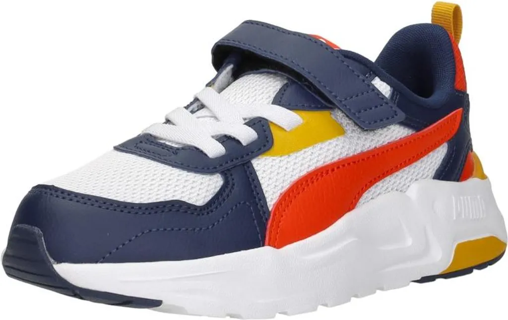 Puma Trinity Lite AC+ PS Baskets Bleues à Scratchs Enfant - Taille 34