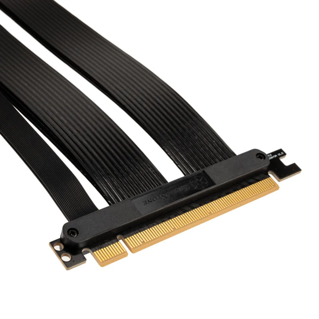 Câble Riser PCI-E 4.0 x16 SilverStone SST-RC05-220 de 220mm Blindé - 4