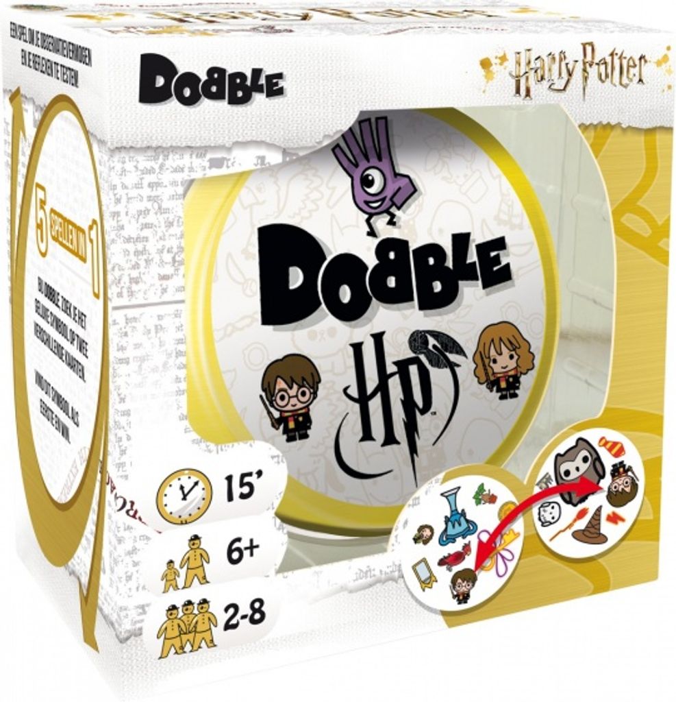 Asmodee Dobble Harry Potter, Kartenspiel, Matching, 6 Produktbild 