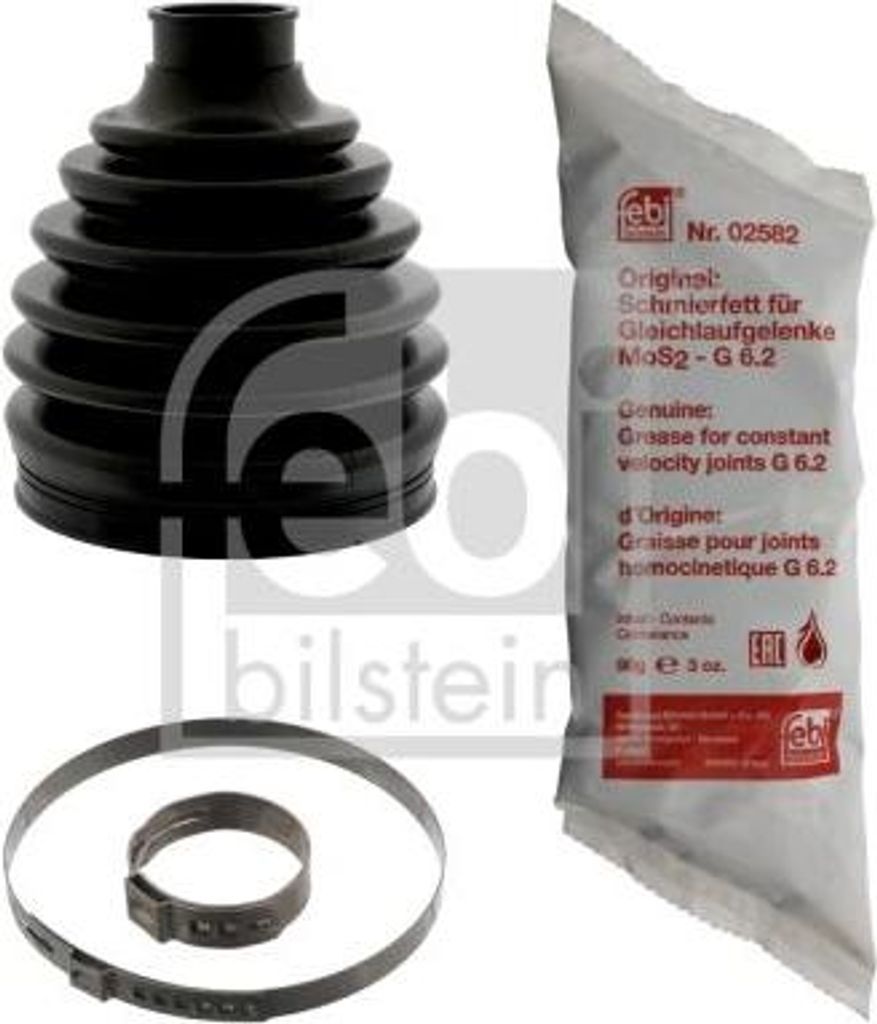 FEBI BILSTEIN 48816 Manschettensatz, Antriebswelle OE 1K0407285P kompatibel mit A1 GB, A3 8V, A3 8Y, Q2, Q3, Formentor, Leon, Arona, Tarraco, Kamiq...