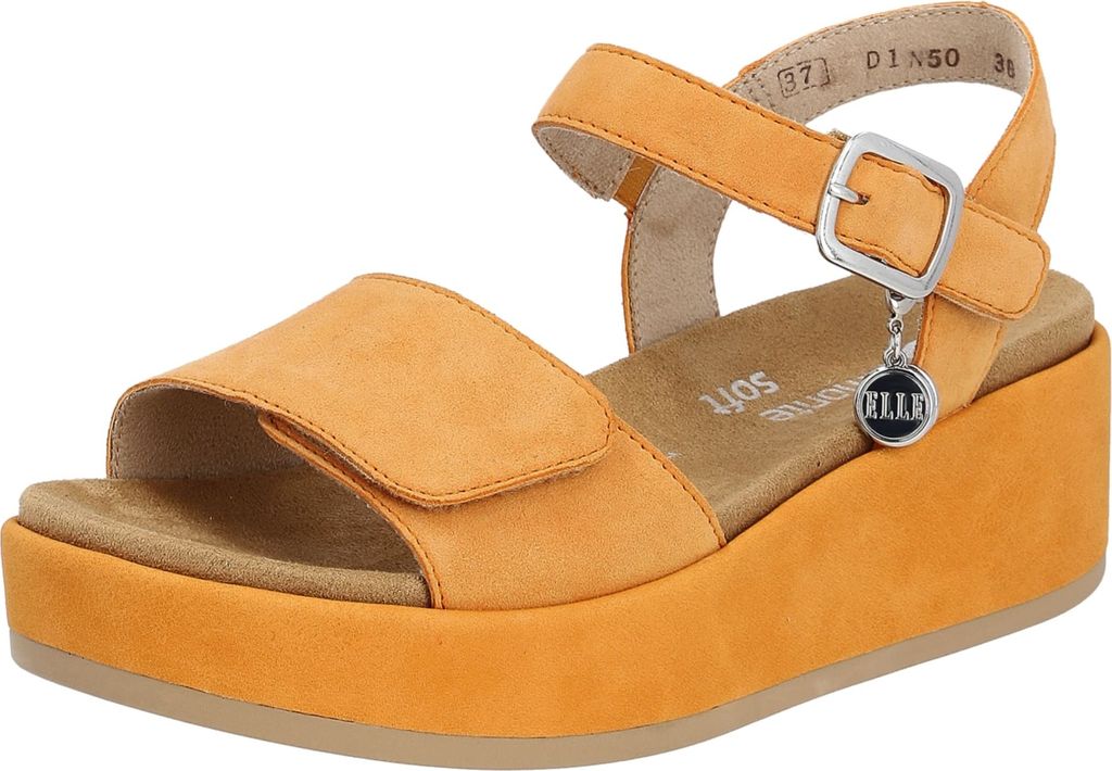 Remonte Plateau Sandaletten Damen 31373536323933 Orange 39 EU
