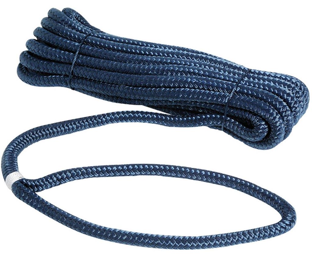 Cuerda de amarre azul marino de alta resistencia, con Imagen del producto 