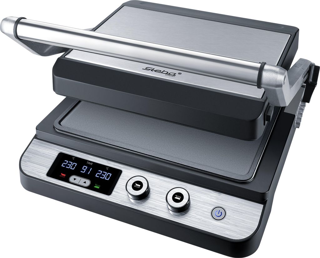 Steba FG 120 Kontaktgrill 1800W Grillfl. 2x27x24cm Produktbild 