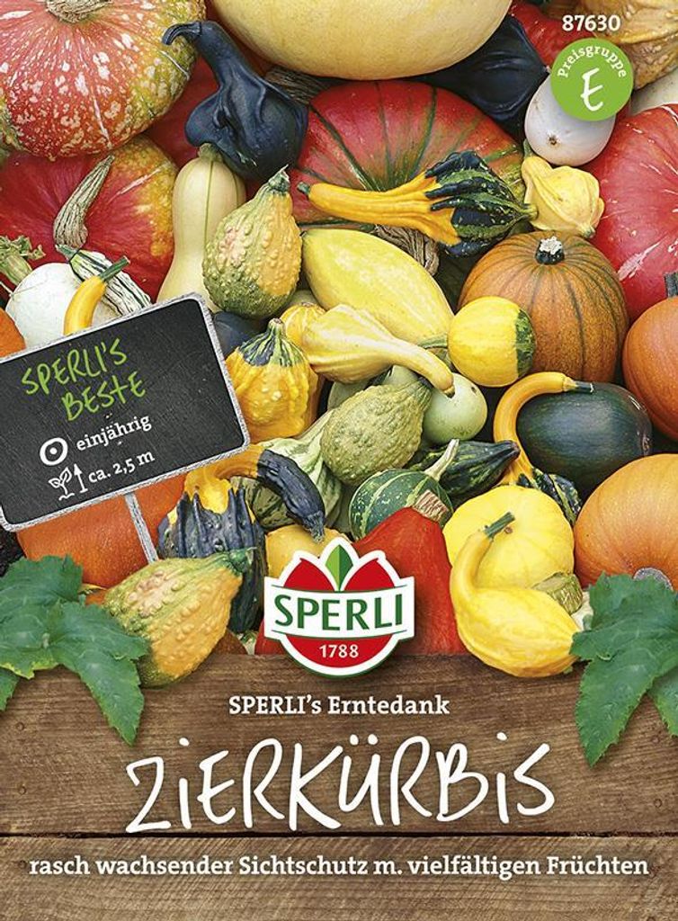 Sperli Kürbisse SPERLI's Erntedank - Blumensamen