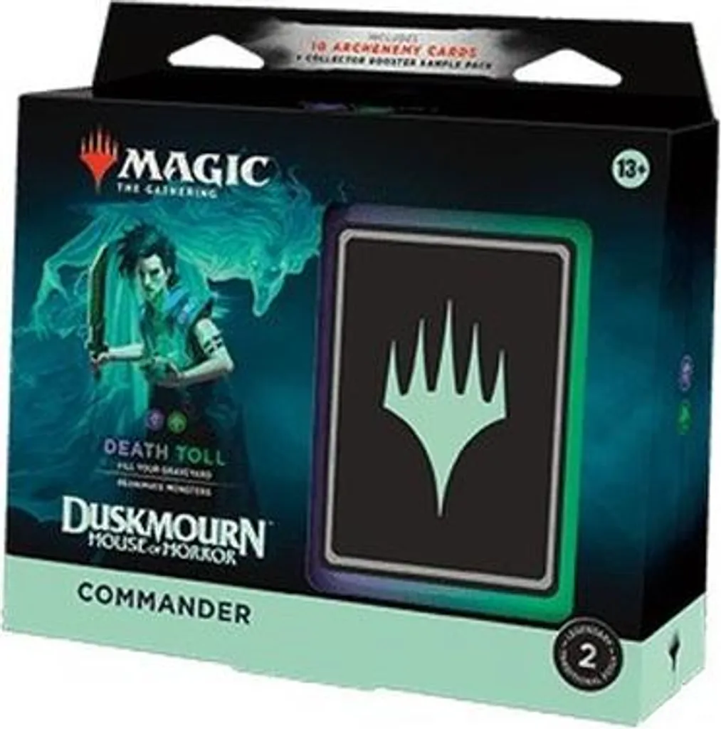 Deck de démarrage Commander Death Toll Duskmourn : House of Horror MTG