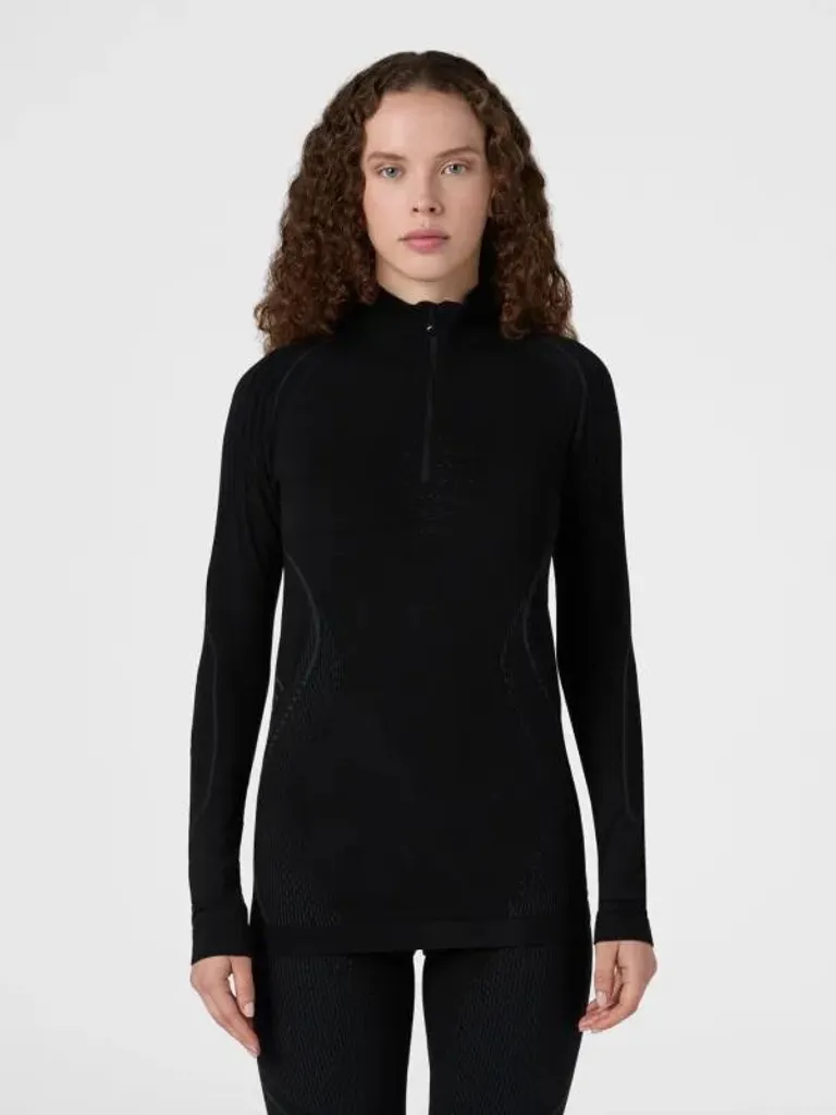 Sous-vêtement technique femme UYN Evolutyon Biotech noir en kapok XS