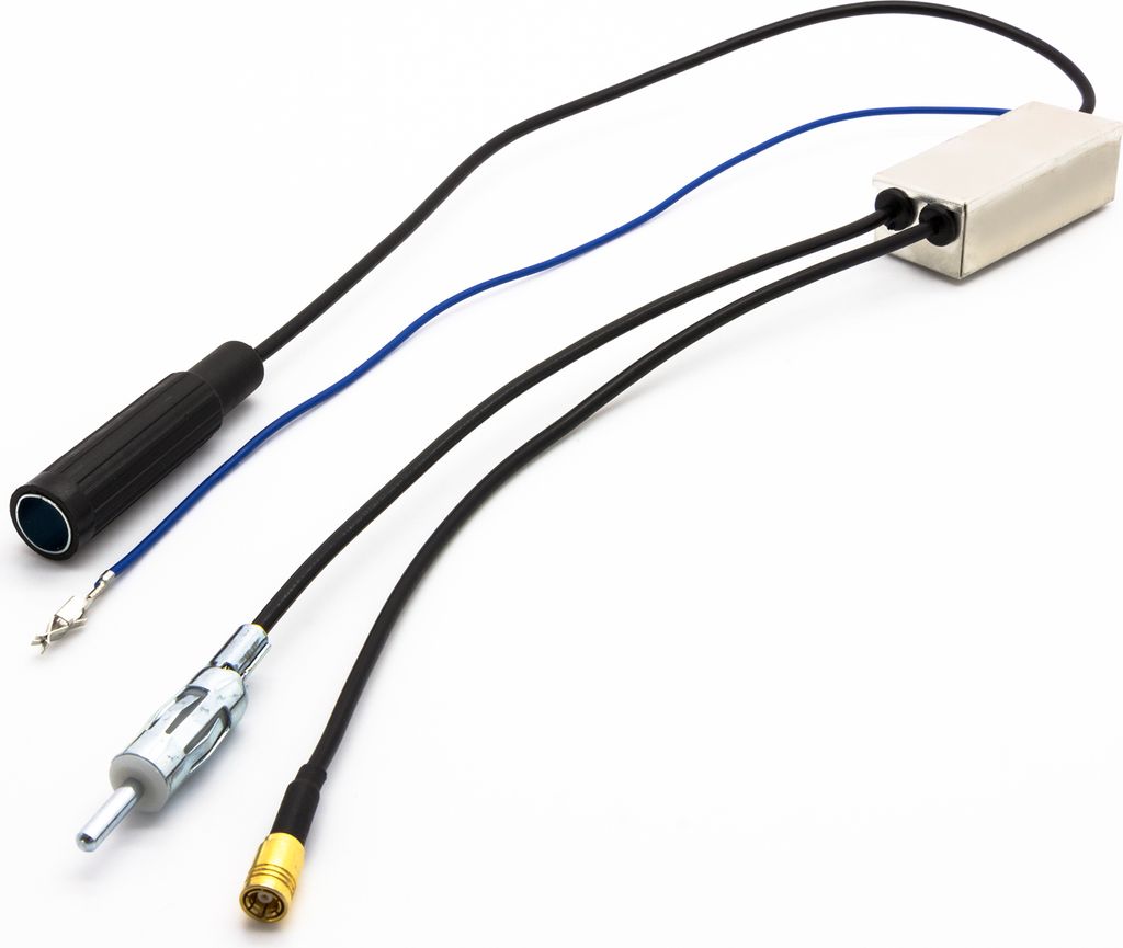 Auto DAB+ Antenne Splitter Adapter SMB Kabel passend für Pioneer Kenwood Sony JVC Radio