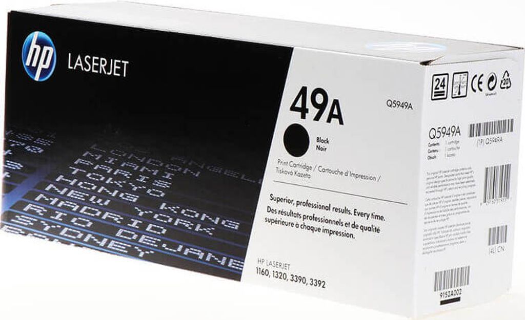 HP 49A oryginalny wkład z czarnym tonerem LaserJet, 2500 Zdjęcie produktu 