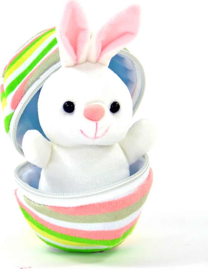 Kögler Plüsch im Ei Mini-Hase Hanna Plüschhäschen Kuscheltier 13 cm Neu
