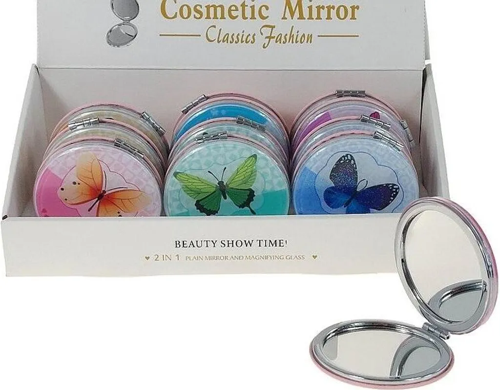 Miroir acrylique incassable 12 pièces avec fixation adhésive puissante