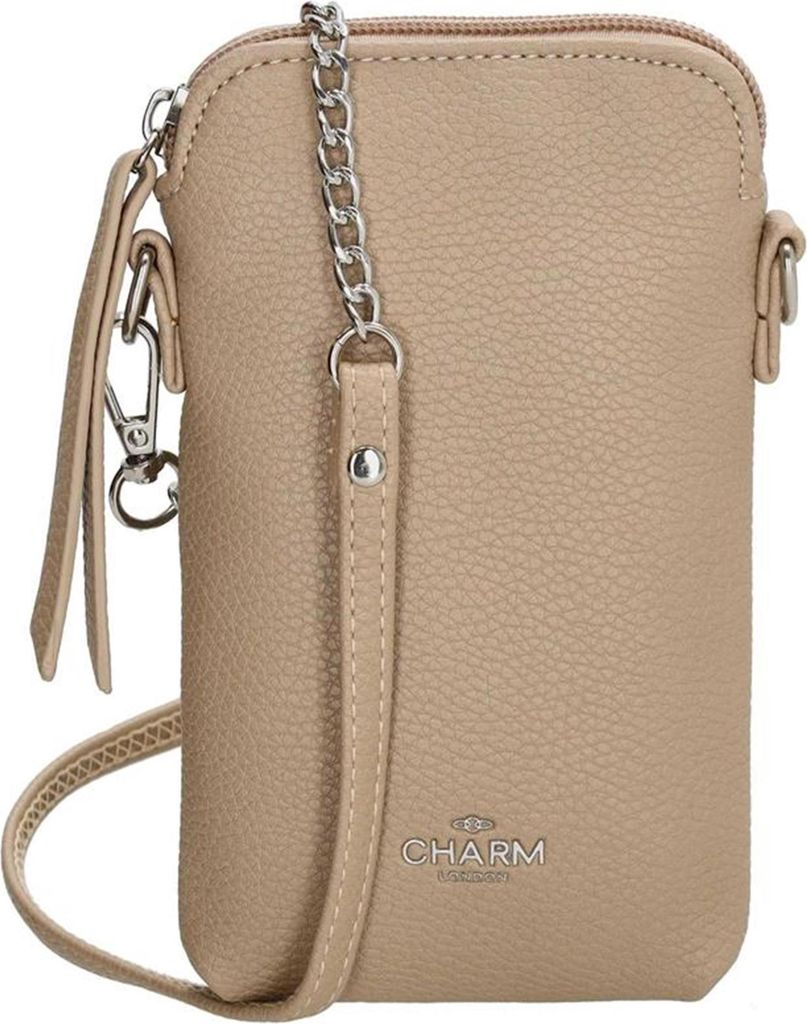 Charm london telefoontasje taupe
