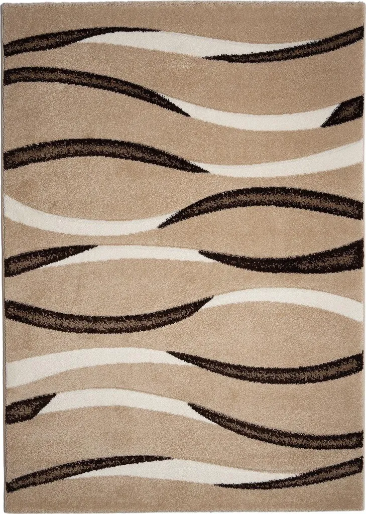 Tapis Infinity New Beige 6084 de 80 x 150 cm - Design Moderne Chic