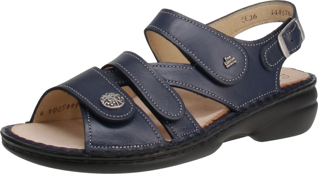 Finn Comfort 02562-195241 Gomera - Damen Sandale - Blue, Produktbild 