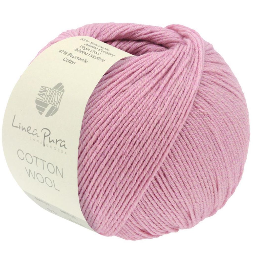 Lana Grossa - Baumwolle Wool 0019 hellgrün dunkelgrün Produktbild 