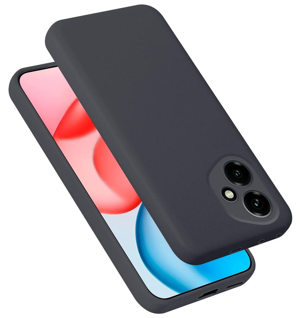 Cadorabo Hülle für Honor 400 Hülle Silikon Handyhülle Case aus flüssigem Silikon, Kratzfeste und stoßfeste Schutzhülle für Honor 400