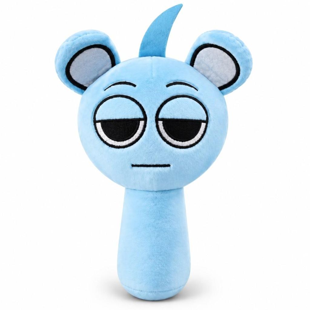 Wiztex Sprunki Knuffel - 20 cm, Spunki Horror, blauw, Productafbeelding 