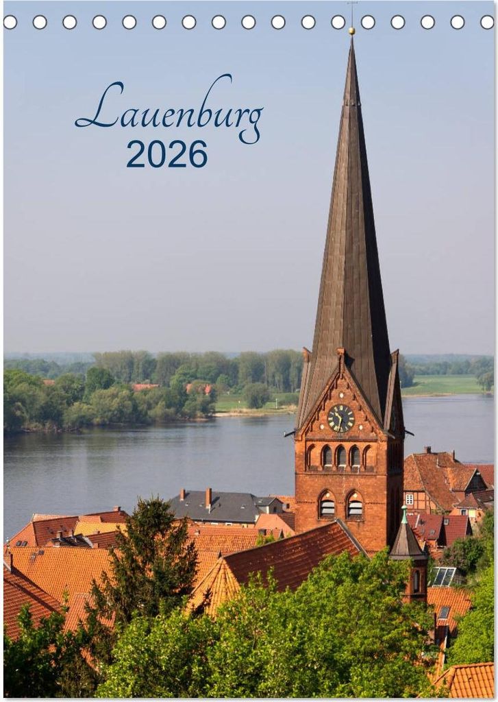 Lauenburg 2026 (Tischkalender 2026 DIN A5 hoch), CALVENDO Monatskalender