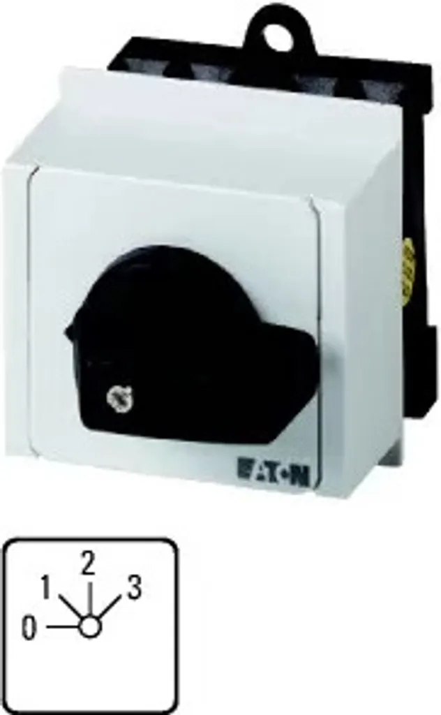 Commutateur Eaton T0-2-8241/IVS inverseur tripolaire montage encastré