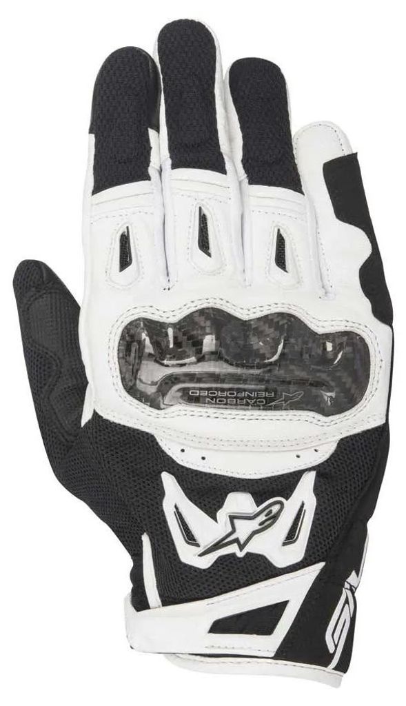 Alpinestars SMX 2 Air Carbon V2 handschoenen, wit/zwart, Productafbeelding 
