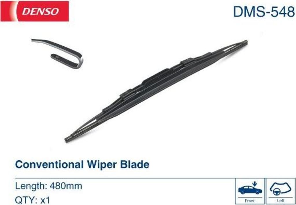 DENSO Standard Spoiler Scheibenwischer für VW POLO (6N2) Produktbild 