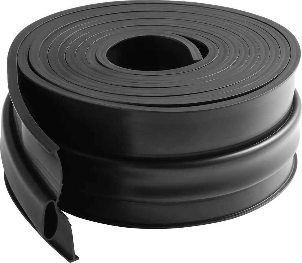 Stopper les infiltrations d'eau de garage avec ce joint PVC 16 pieds