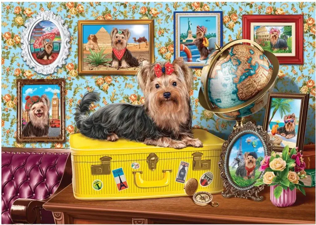 Puzzle Anatolien Yorkshire Terrier 700 Pièces XL Idéal pour Détente à la Maison