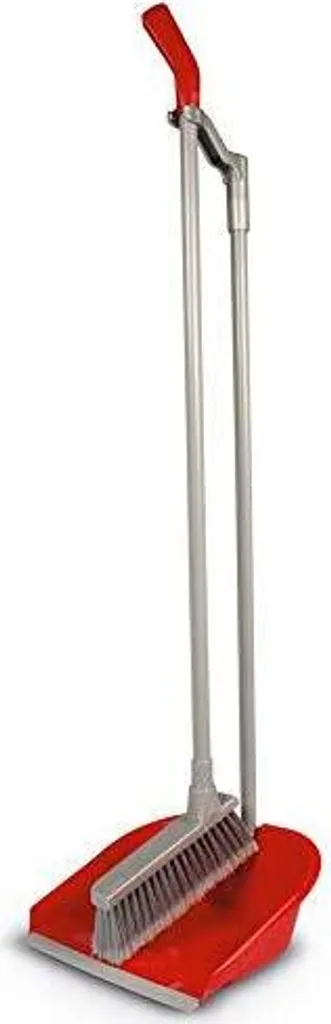 Balayeuse manche métal pour nettoyage industriel lot de 6 unités