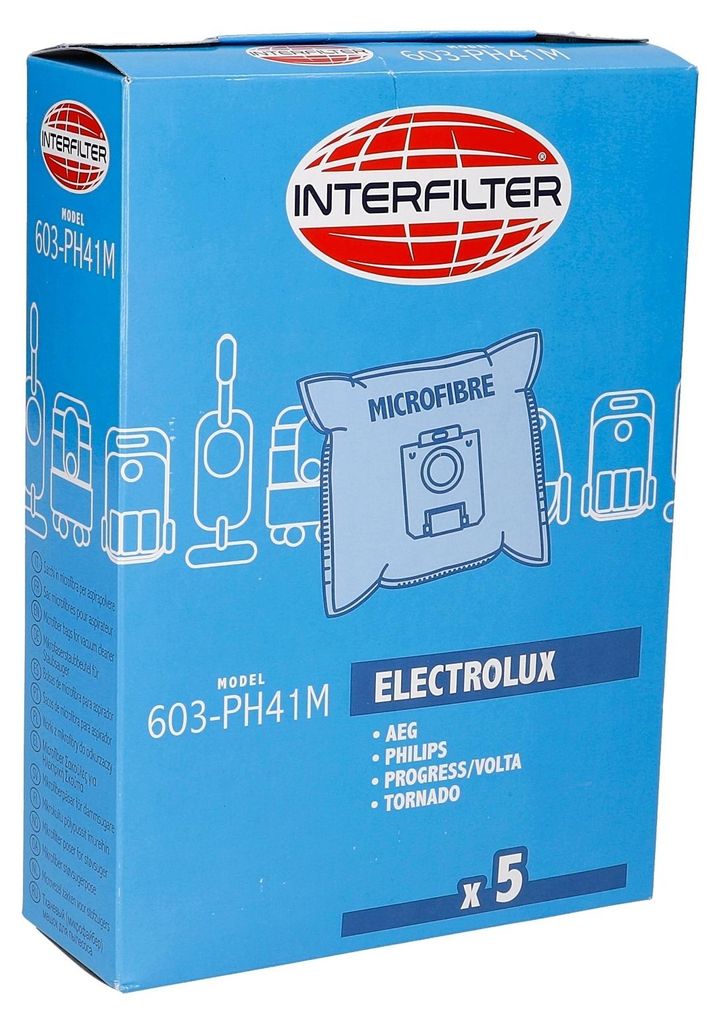 Staubsaugerbeutel If 603 Ph41m Candy/ Hoover 35601421 für Staubsauger 5stk