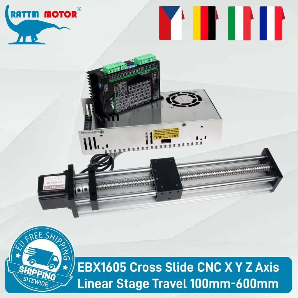 Module Linéaire 400mm : Solution Stable contre les Vibrations CNC