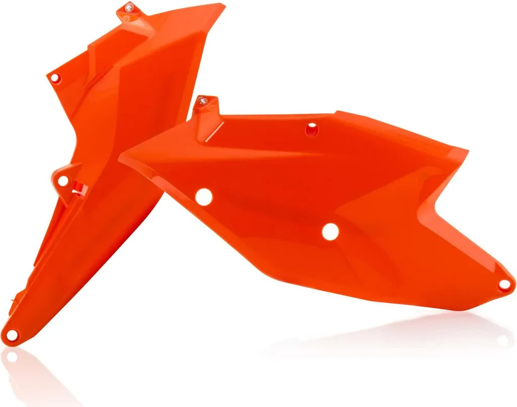 Plaque latérale moto cross orange ACERBIS KTM - Remplacement haute qualité