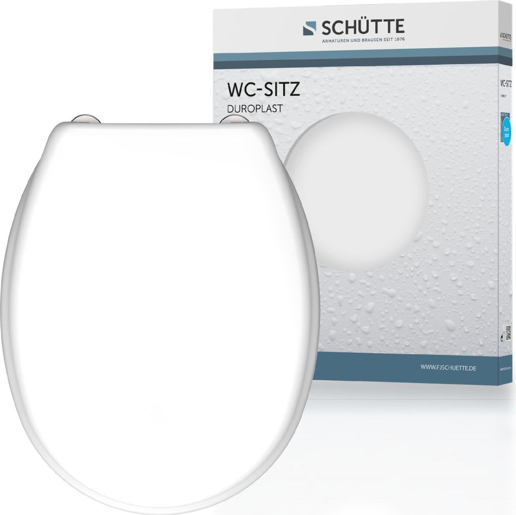 SCHÜTTE Duroplast WC sedátko BÍLÉ Obrázek produktu 