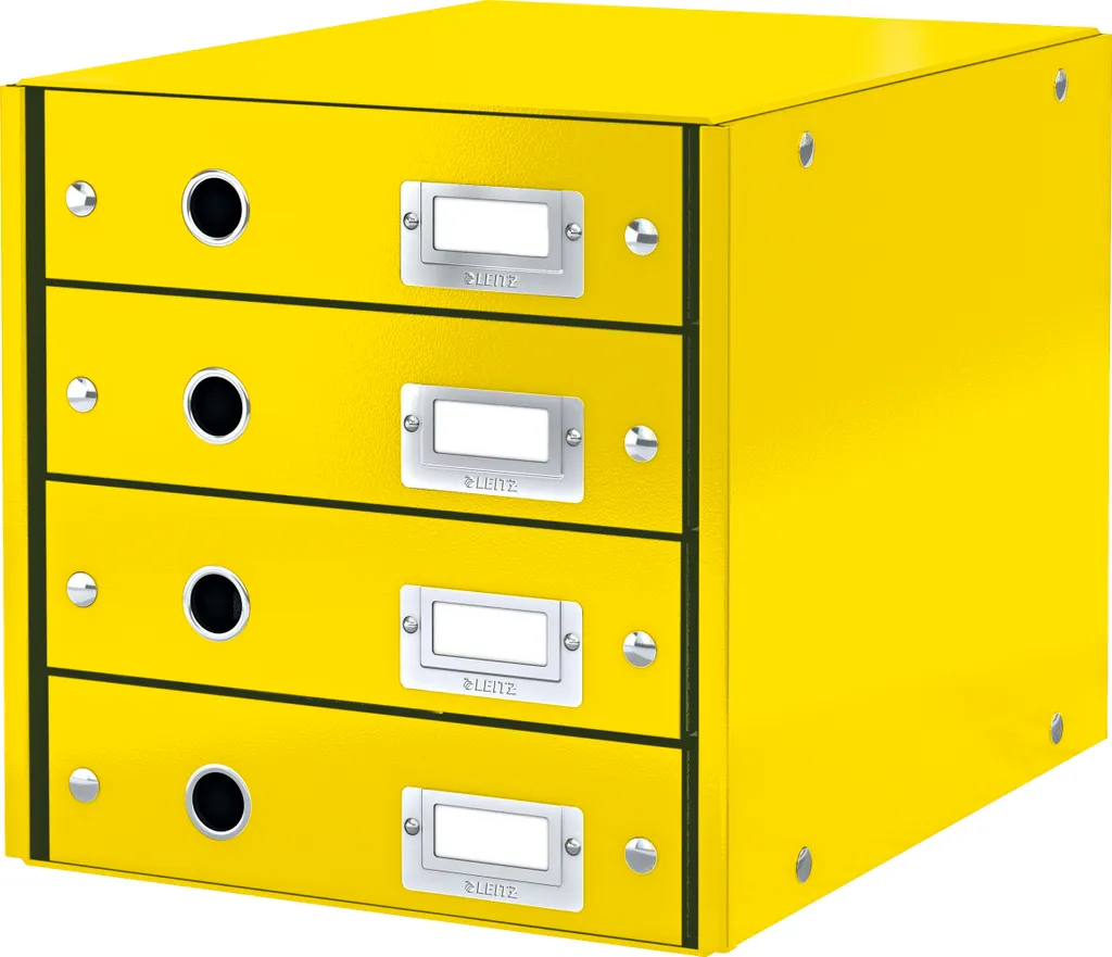 Cassettiera Leitz Click & Store WOW Gialla | Ordine e Serenità in Casa