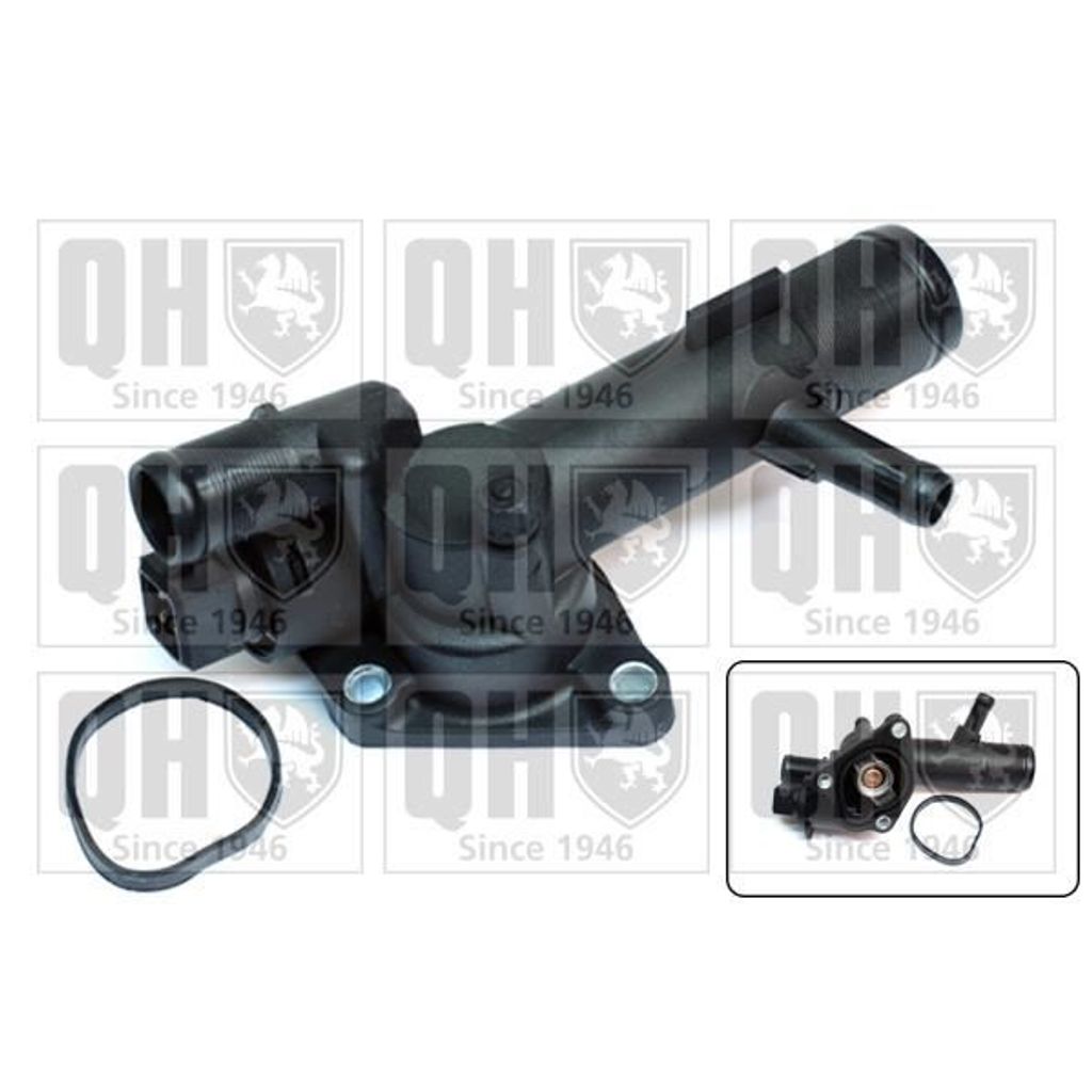 QUINTON HAZELL Thermostat Kühlmittel 89°C für RENAULT CLIO II (BB0/1/2, CB0/1/2) KANGOO (KC0/1) SCÉNIC II (JM0/1) MEGANE II Kombi (KM0/1) MEGAN...