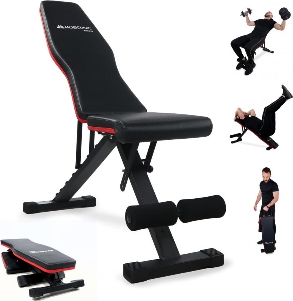 Mobiclinic Fit klappbare Hantelbank Multifunktion 200kg Produktbild 