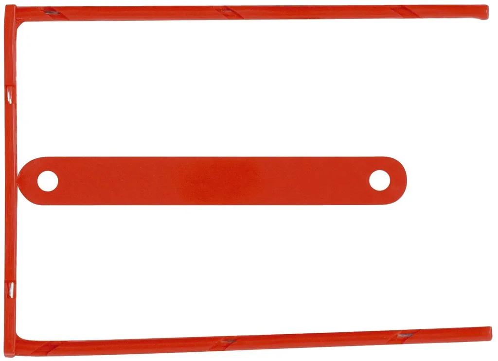 Q-Connect KF02281 Pressini Fermafogli Rossi 100pz - Addio Disordine